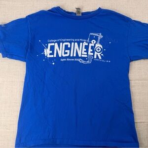 Gildan Kids Blue Engineer Graphic Tee